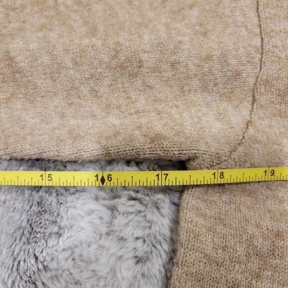 Anthropologie Margarita Tunic Sweater, button shoulder mock neck, sz Sm - Picture 10 of 14